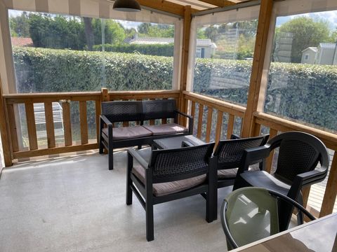 MOBILHOME 8 personnes - Luminosa - Petit Déjeuner + draps inclus + 2 funpass adultes et 4 funpass enfants inclus