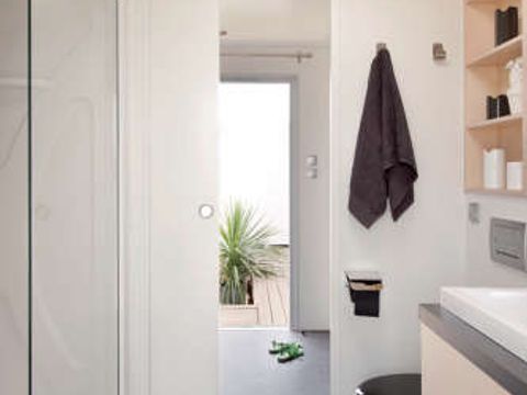 Mobilhome 2 personnes - 1 chambre 2 personnes, 22 m2