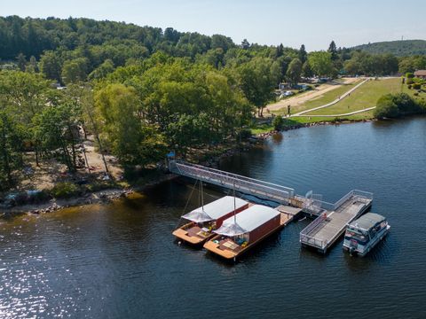 Hébergement 3 personnes - Lodge Boat - 1 cabine - 1