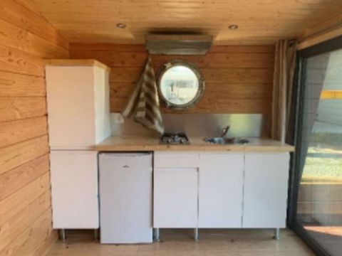 Hébergement 4 personnes - Lodge Boat - 2 cabines - 2