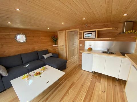 Hébergement 3 personnes - Lodge Boat - 1 cabine - 1