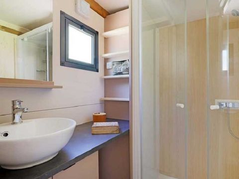 Mobilhome 5 personnes - Cottage Premium - 2 chambres - Vue Lac