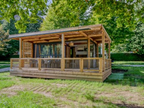 Mobilhome 5 personnes - Cottage Premium - 2 chambres - Vue Lac