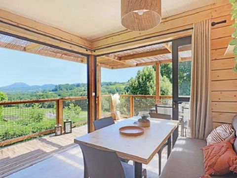 Mobilhome 5 personnes - Cottage Premium - 2 chambres - Vue Lac