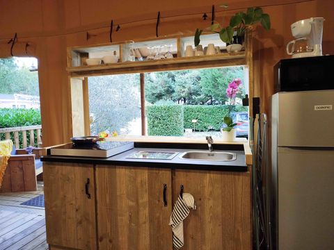 LODGE 5 personnes - Chalet Lodge 34m2 avec salle de bain - 2 chambres 5 pers