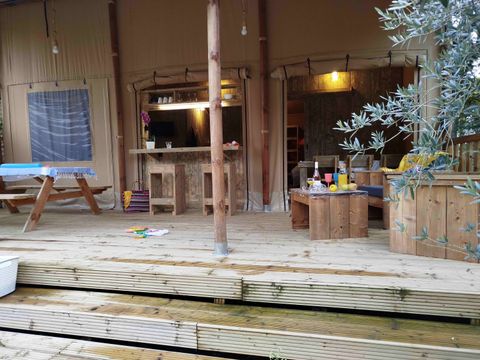 LODGE 5 personnes - Chalet Lodge 34m2 avec salle de bain - 2 chambres 5 pers