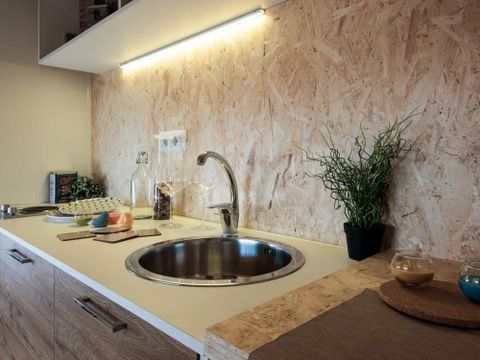 TENTE TOILE ET BOIS 4 personnes - Glam