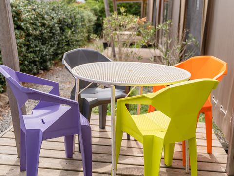 TENTE TOILE ET BOIS 4 personnes - Glam