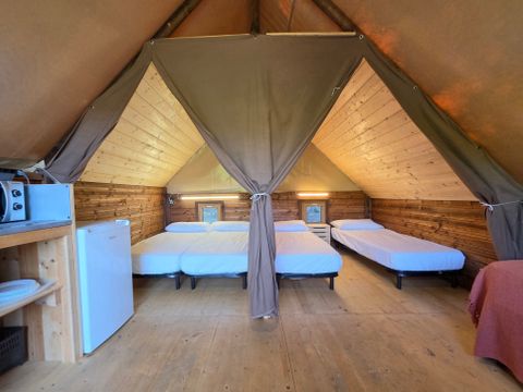 TENTE TOILE ET BOIS 4 personnes - Safari Lodge