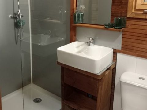 TENTE TOILE ET BOIS 4 personnes - Safari Lodge