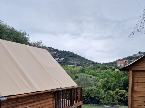 TENTE TOILE ET BOIS 5 personnes - Safari Lodge