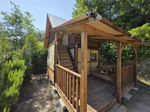 TENTE TOILE ET BOIS 3 personnes - Bohéme Lodge