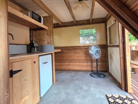 TENTE TOILE ET BOIS 3 personnes - Bohéme Lodge