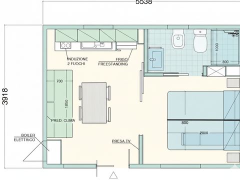 MOBILHOME 3 personnes - TIFFANY
