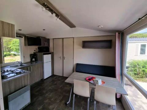 MOBILHOME 4 personnes - Mobil-Home Olivier 3 Pièces 4 Personnes Climatisé + TV