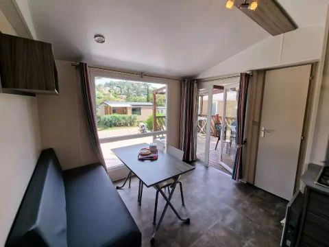 MOBILHOME 4 personnes - Mobil-Home Olivier 3 Pièces 4 Personnes Climatisé + TV