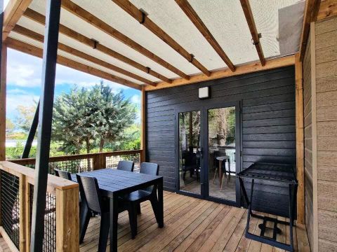 CHALET 4 personnes - Chalet Mimosa 3 Pièces 4 Personnes Climatisé + TV