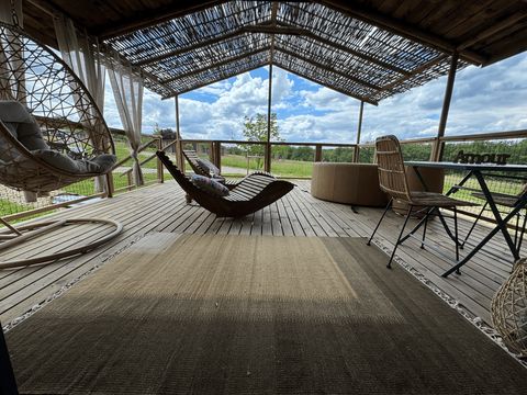 LODGE 2 personnes - Cabane Lodge duo SPA (17 m² - 1 ch)