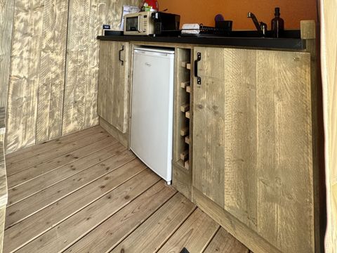 Hébergement 4 personnes - Tente Safari Lodge (21 m2 - 2 ch.)