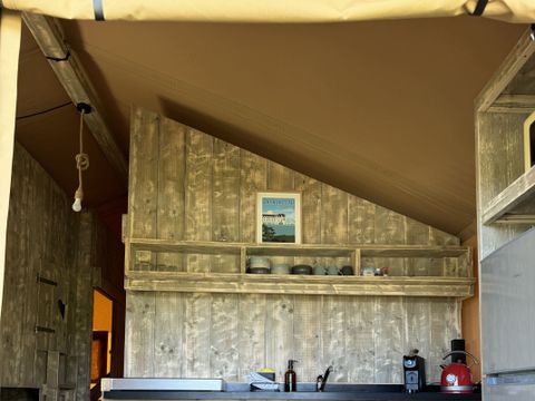 Hébergement 7 personnes - Tente Safari Lodge (38 m² - 3 ch.)