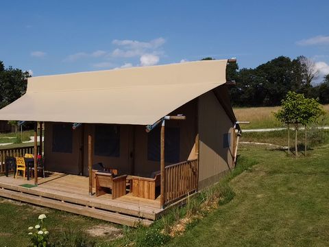 Unique 5 personnes - Tente Safari Lodge (34 m2 - 2 ch.)