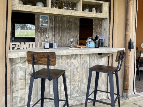 Unique 5 personnes - Tente Safari Lodge (34 m2 - 2 ch.)