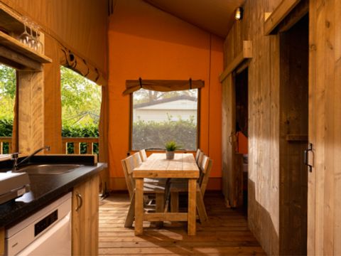 Unique 5 personnes - Tente Safari Lodge (34 m2 - 2 ch.)