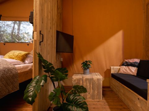 Unique 5 personnes - Tente Safari Lodge (34 m2 - 2 ch.)