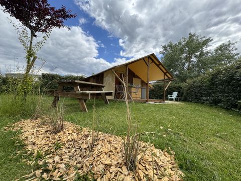 Hébergement 4 personnes - Cabane du campeur (10 m² - 1 ch.)