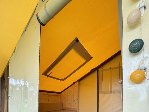 Hébergement 4 personnes - Cabane du campeur (10 m² - 1 ch.)