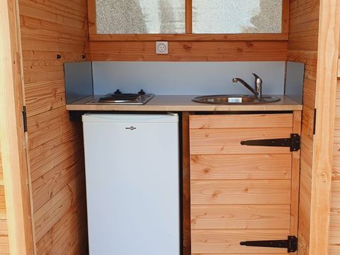 Hébergement 4 personnes - Yourte confort (28 m² )