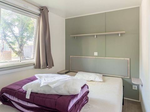 MOBILHOME 6 personnes - Tribu - 2 chambres - 30 m² - petite terrasse 