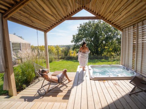 CHALET 2 personnes - Lodge Suite et Spa - Rustique