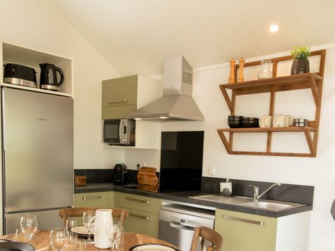 CHALET 5 personnes - Lodge 2 chambres et Spa - Rustique