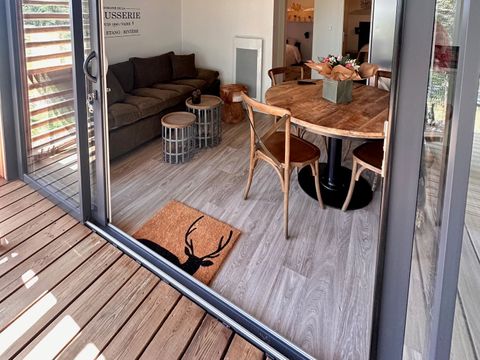 CHALET 5 personnes - Lodge 2 chambres et Spa - Rustique