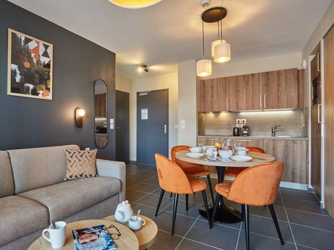 Appartement 6 personnes - 3 pièces - Vue montagne - Env. 42 m²