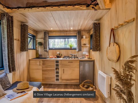 Hébergement 4 personnes - Tiny House 2ch