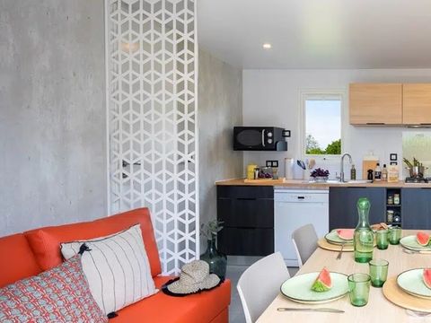 MOBILHOME 4 personnes - MH 2 CH 2 SDB PREMIUM 4/6 pers 1/6 pers