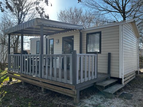 MOBILHOME 4 personnes - MH 2 CH CONFORT 4 pers 1/4 pers