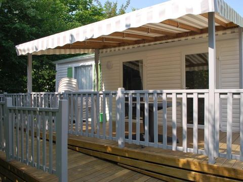 MOBILHOME 4 personnes - MH 2 CH ECO PMR 4 pers 1/4 pers