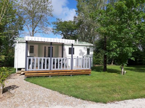 Mobilhome 4 personnes - ECO - 2 chambres - Sous plafond 2m10 - TV incluse