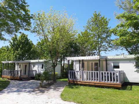 Mobilhome 4 personnes - ECO - 2 chambres - Sous plafond 2m10 - TV incluse