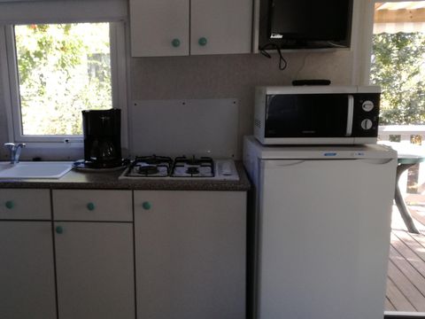 Mobilhome 4 personnes - ECO - 2 chambres - Sous plafond 2m10 - TV incluse