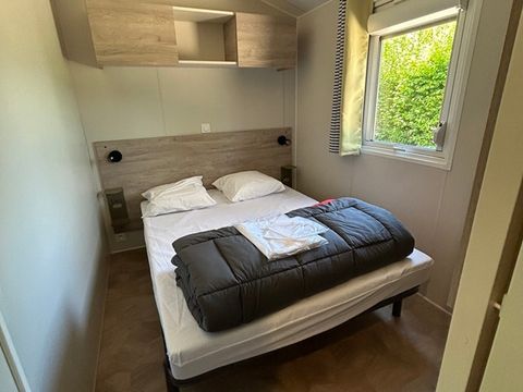 MOBILHOME 4 personnes - 1 chambre PREMIUM 2 pers (+2 possibles en lit d'appoint)