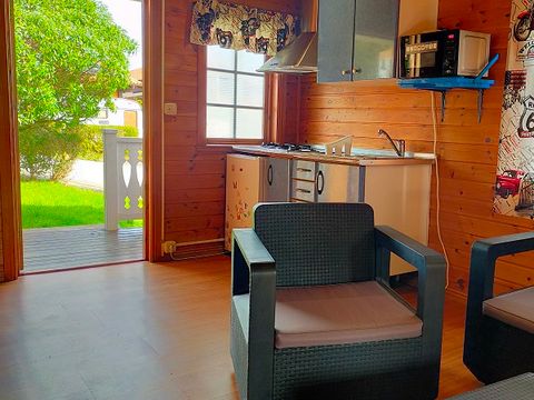 Mobilhome 2 personnes - Bungalow 1Hab