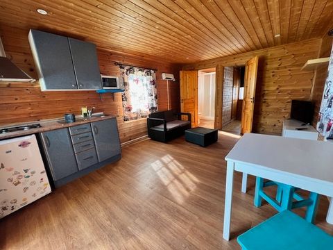 Mobilhome 2 personnes - Bungalow 1Hab