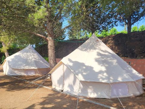 Tente en toile et en bois 2 personnes - Marfil (1R 2P)