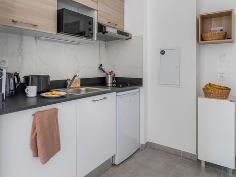 Studio 4 personnes - 1 zone de couchage - Terrasse ou balcon