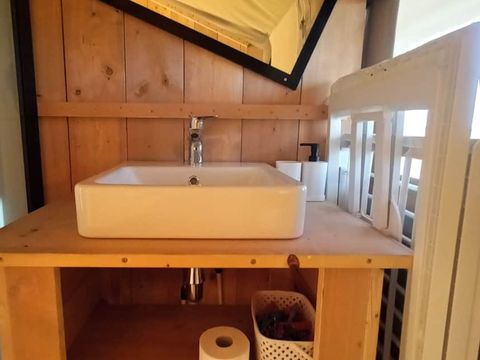TENTE TOILE ET BOIS 4 personnes - Safari