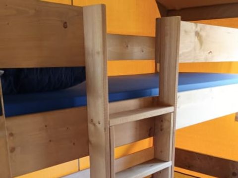 TENTE TOILE ET BOIS 4 personnes - Safari